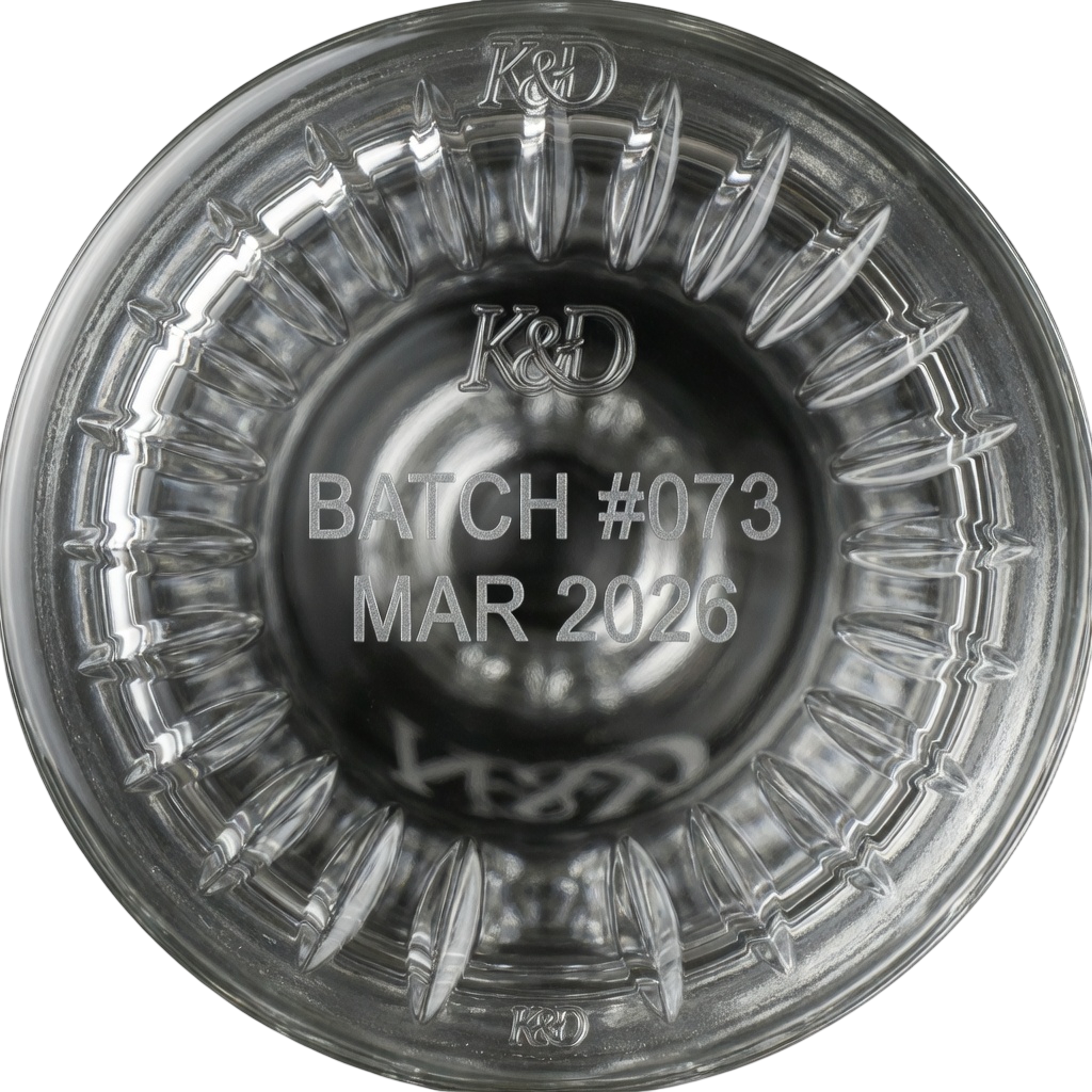 Номер партии на дне бутылки