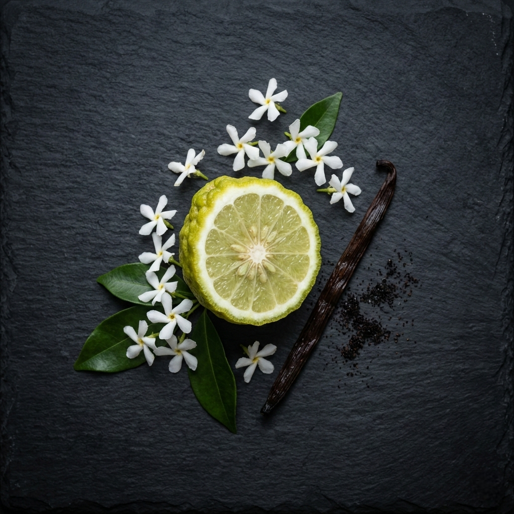 Бергамот, ваниль и жасмин